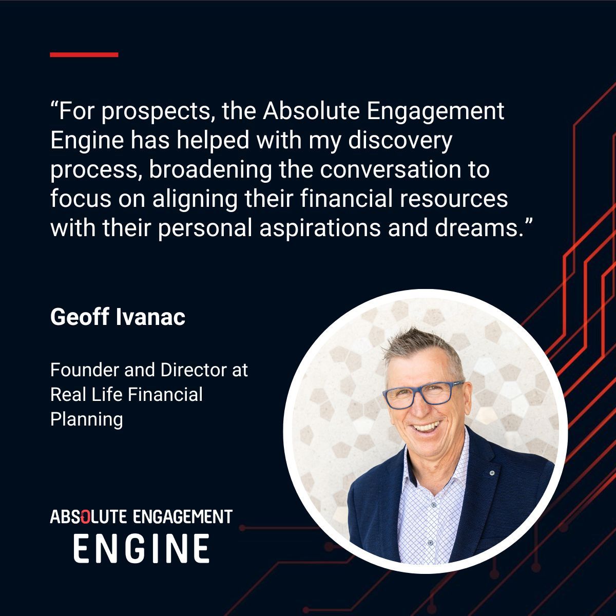 jlittlechild's tweet image. We are thrilled to support advisors, like @GeoffIvanac, who know that great advice means getting inside the hearts and minds of your clients (and prospects).