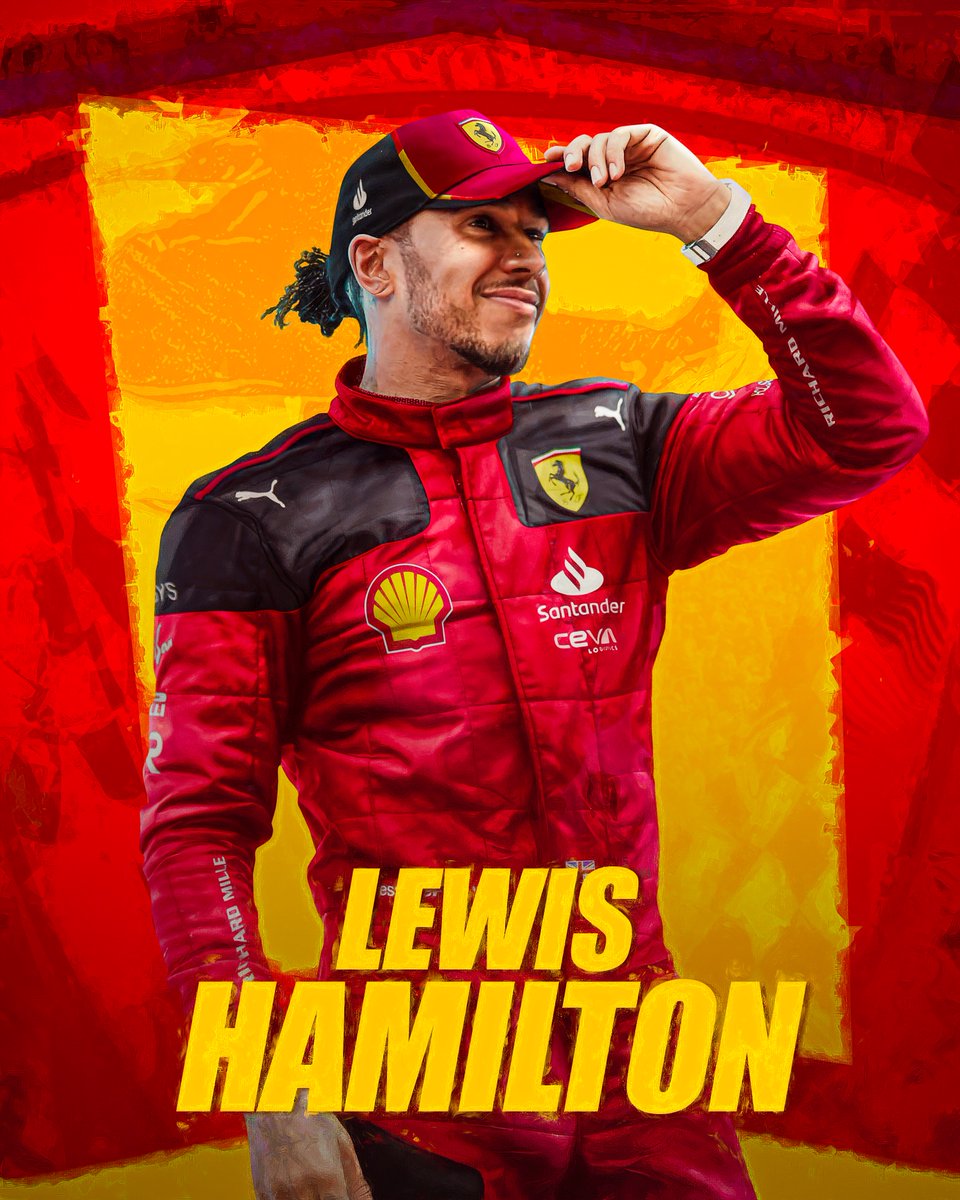 🚨 𝐁𝐑𝐄𝐀𝐊𝐈𝐍𝐆: Lewis Hamilton has agreed to join Ferrari from the 2025 F1 season 🏎️🏁 (as per @FabrizioRomano) Sorry, I have to post at least one transfer edit on deadline day 🫣