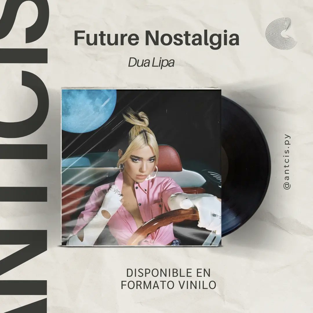 Antics Online Art Store on X: Future Nostalgia - Dua Lipa (2020)  Formato: Vinilo Estado: Nuevo Precio: 350.000 gs Link Catalogo:    / X