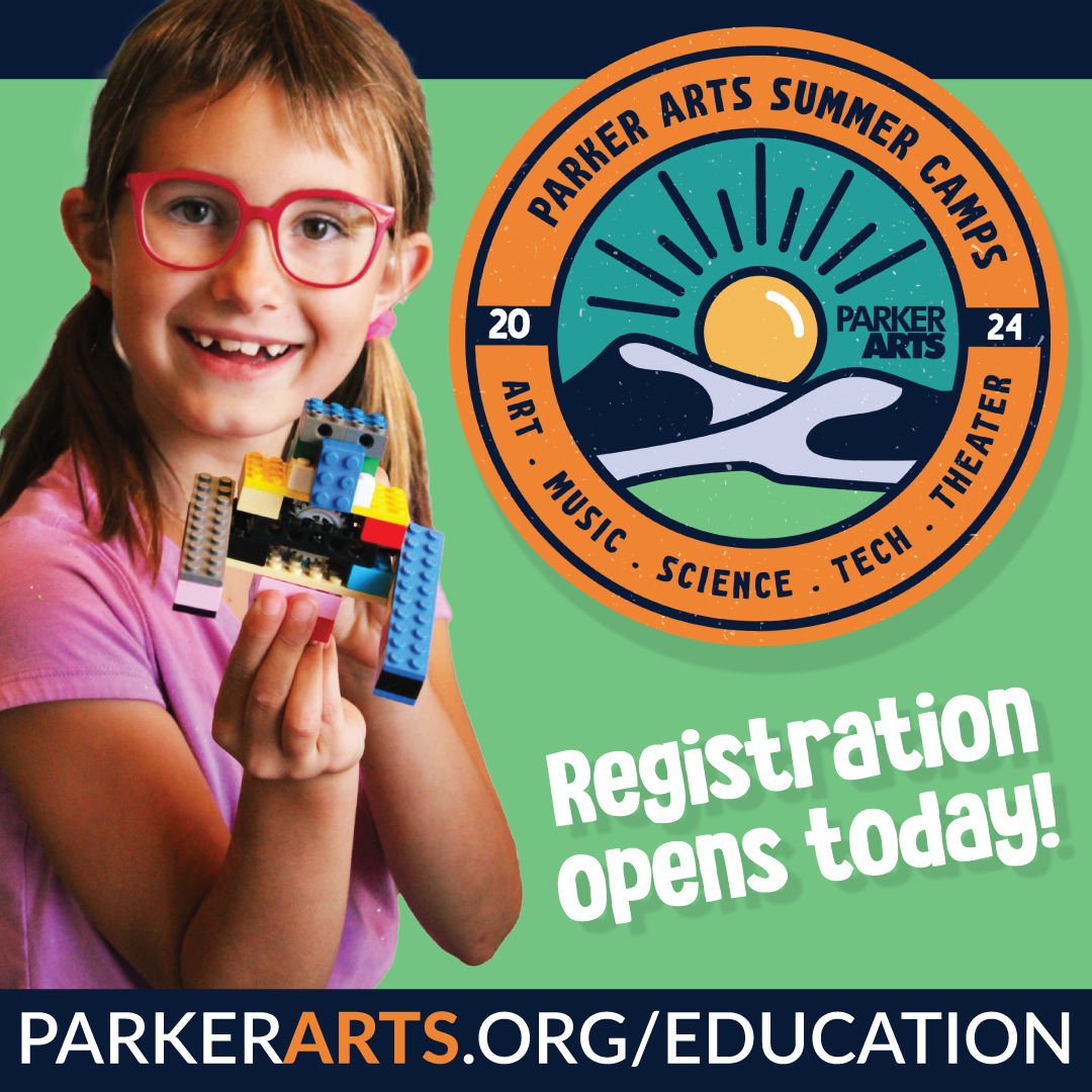 Registration for summer camps opens TODAY! We're thrilled to offer camps in theater, art, music, STEM, and more. Check out our full list of classes and register today: parkerarts.org/education/clas… #colorado #classes #camps