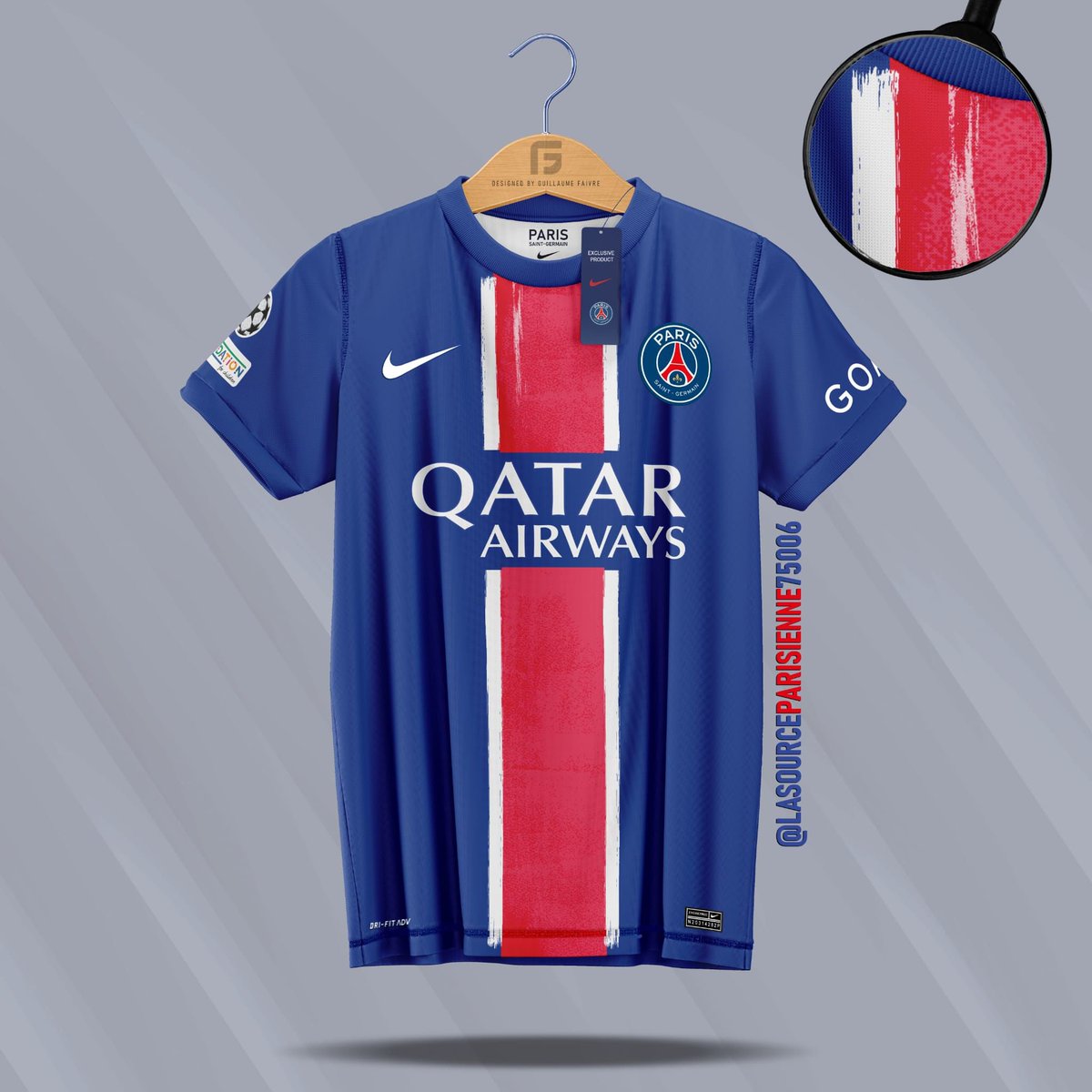 lasource75006's tweet photo. Les maillots du PSG Domicile, extérieur et Third de la saison prochaine 2024/2025 c’est vraiment quelque chose. 🤩🤩🤩❤️💙 https://t.co/8IKFsnQrBc