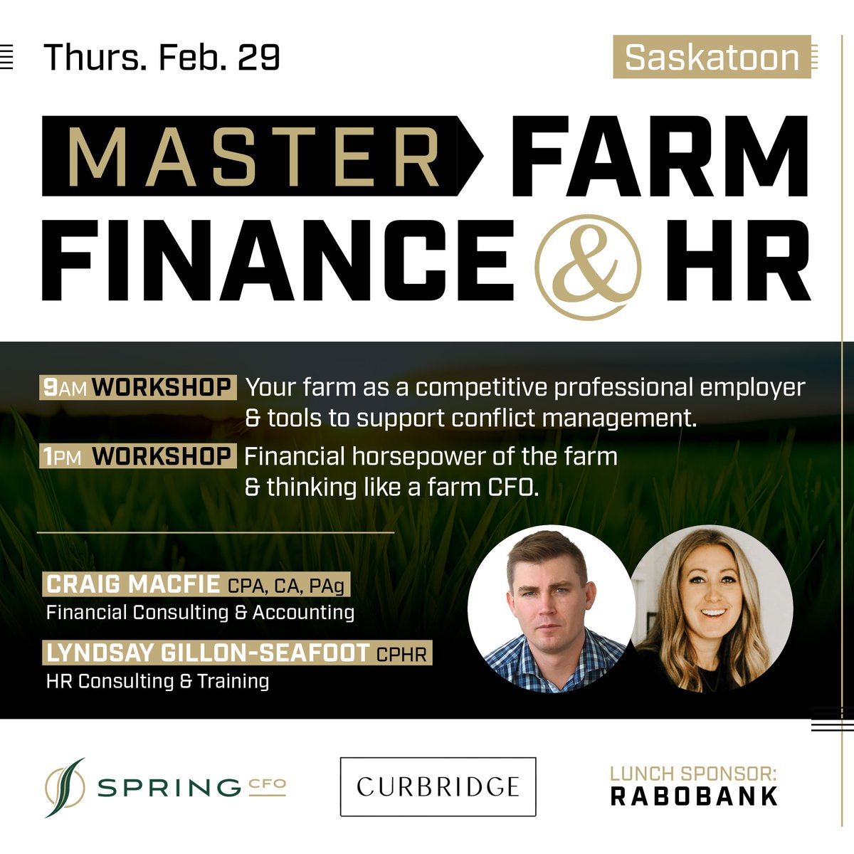 Attn: Farmers with growing finance & HR needs! I'm partnering with HR guru @GillonSeaf51933 on a new workshop!! Sign up here 👇 eventbrite.com/e/master-farm-… #agtwitter