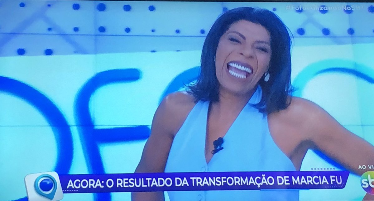 tvfabio's tweet photo. NOVA QUEEN - Vejam o novo visual da Márcia Fu 😱😱😱 Ficou linda! #FofocalizandoNoSBT #TeamFu https://t.co/PoSz3H0WF3