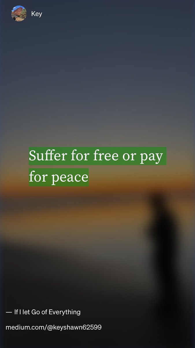 Key_player14's tweet image. “If I let Go of Everything” by Key
medium.com/@keyshawn62599…