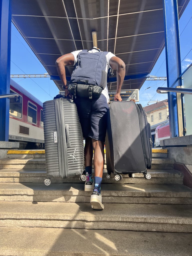 Me moving from Mercedes to Ferrari