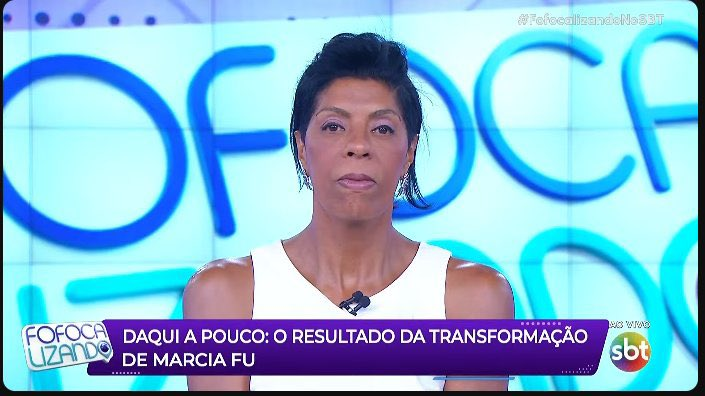 poptime's tweet photo. Antes e depois da transformação da Marcia Fu no Fofocalizando. 💅 https://t.co/F8K9UxEilT