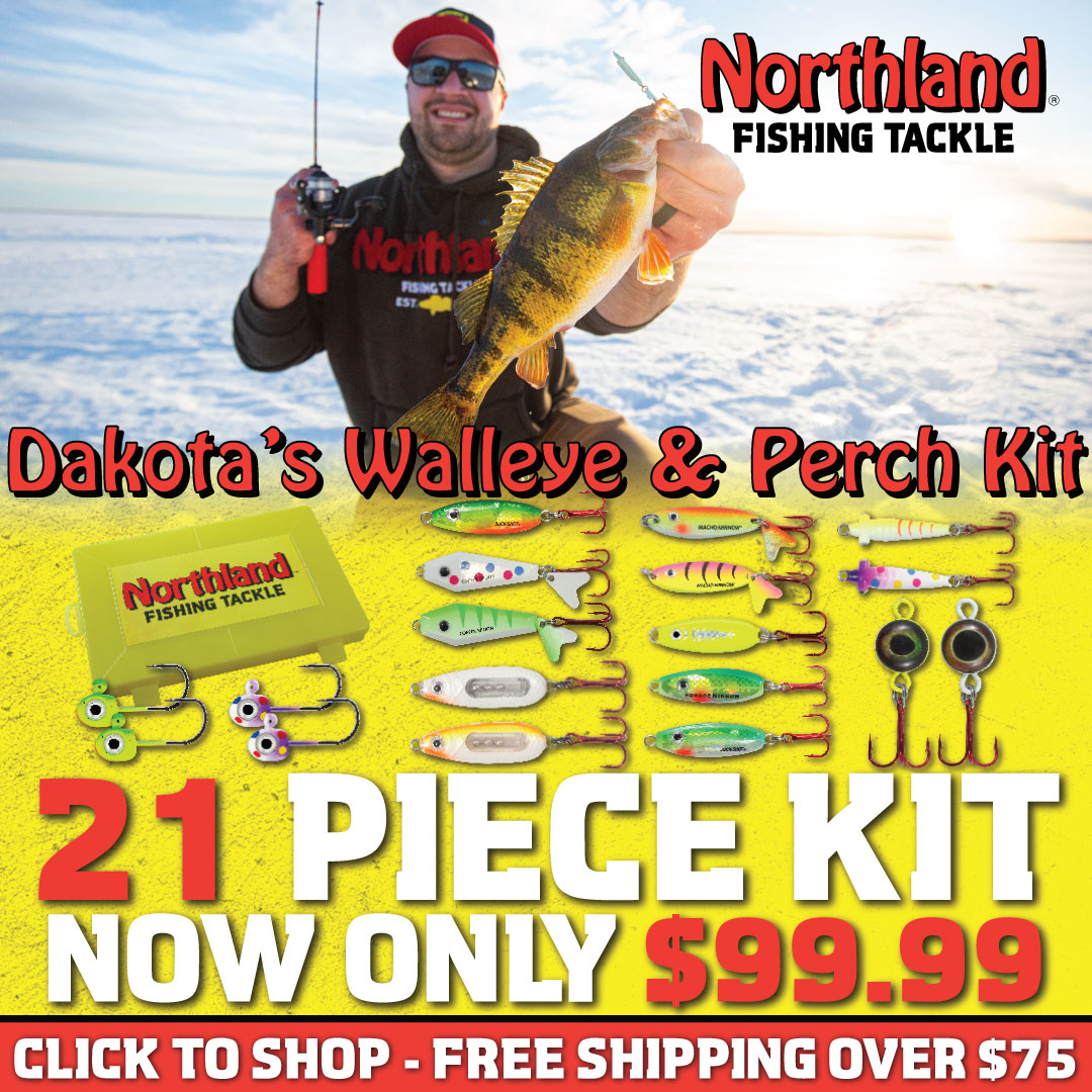 Northland Tackle on X: NEW! Dakota's Walleye & Perch Spoon Kit 🎣  #TeamNorthlandTackle If you're heading to your favorite prairie pothole  lake stock up with all the spoons and jigs you'll need
