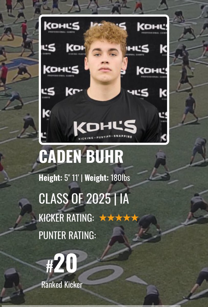 Honored to have earned a 5⭐️ rating and to be ranked 20th in the nation🇺🇸.