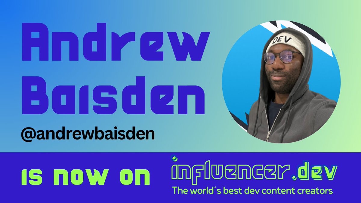 influencer.dev tweet media