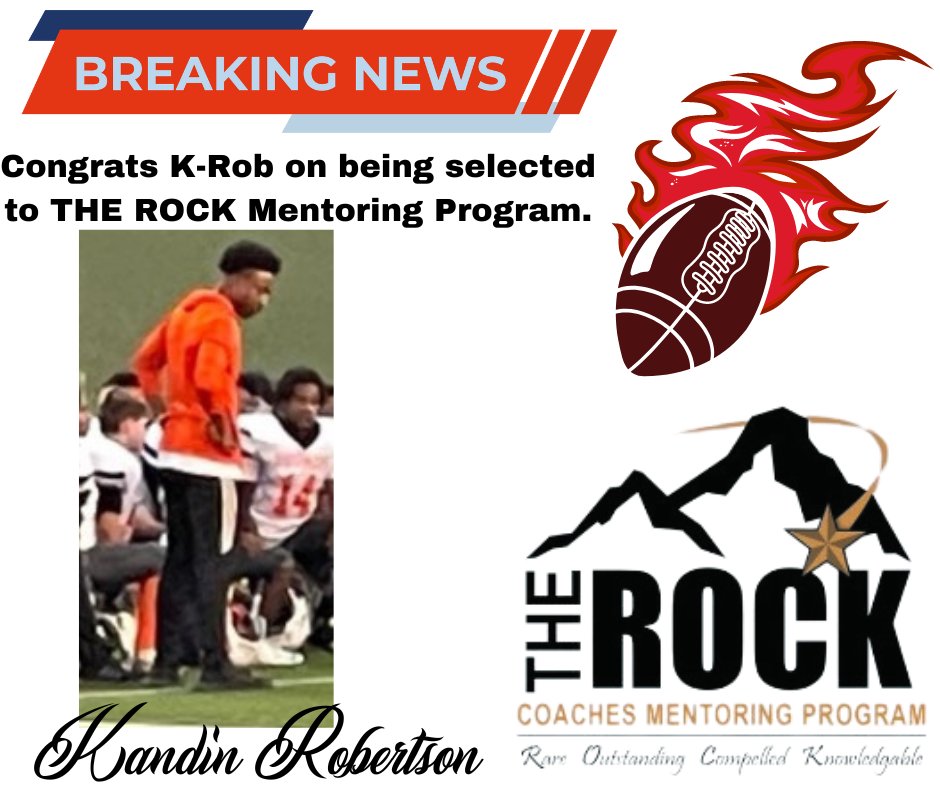 HirschiFootball's tweet photo. We want to congratulate 2 of Hirschi High's coaches for being selected into the R.O.C.K Coaches Mentoring Program. Congratulations to Coach Duff and Coach Robertson. https://t.co/5z3DR6A2s4