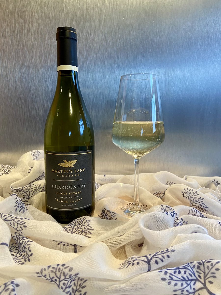Martin’s Lane 2022 Chardonnay. Harvested 10 Oct ‘22 after a long hot summer. Fine acidity, vibrant white peach on the palate &amp; gentle jasmine aromas. Ready to drink now £36.50 plus p&amp;p. 10% off 6 or more bottles valid until 31st March 2024. orders@martinslane.co.uk 
#crouchvalley