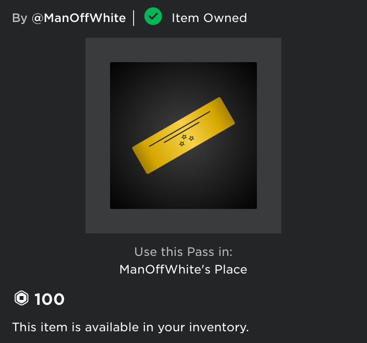 Congrats <a href="/CraxyEl/">OffWhite</a> on winning the 100 robux! starting another one up tonight👀