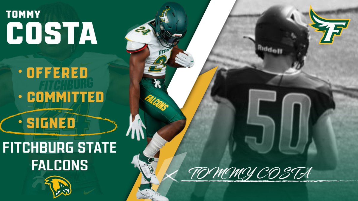 CostaTommy's tweet photo. I’m thrilled to announce I am officially committed to @FSUFalconsFB. Thank you to my friends, family and coaches who have helped me along the way. Thank you @Coach_ZShaw the opportunity! https://t.co/AJIffzTyly