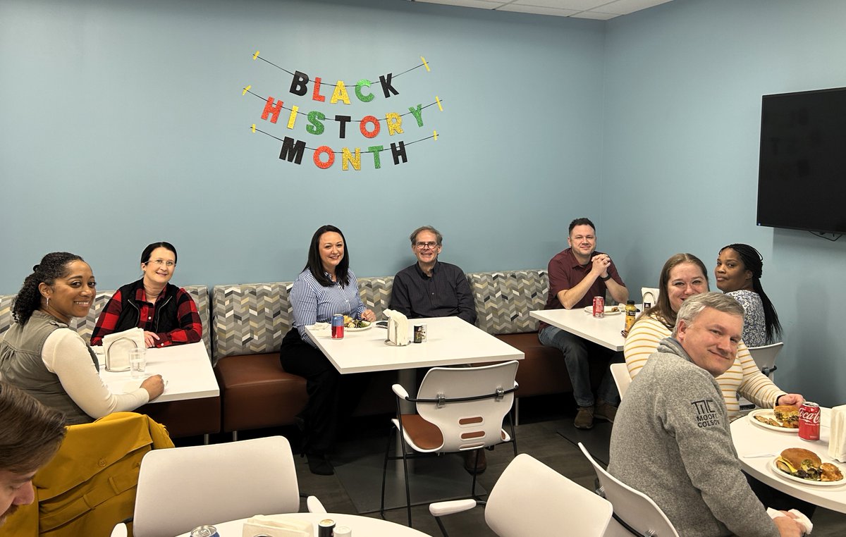 Moore Colson (@moorecolson) on Twitter photo To kick off #BlackHistoryMonth, Moore Colson hosted a lunch provided by the local Black-owned location of <a href="/MOOYAHBurgers/">MOOYAH Burgers, Fries & Shakes</a> out of Mableton, supporting this local Black franchisee while enjoying delicious food with our team.
Here, you always belong. #AlwaysIncluded #AlwaysCelebrated To kick off #BlackHistoryMonth, Moore Colson hosted a lunch provided by the local Black-owned location of <a href="/MOOYAHBurgers/">MOOYAH Burgers, Fries & Shakes</a> out of Mableton, supporting this local Black franchisee while enjoying delicious food with our team.
Here, you always belong. #AlwaysIncluded #AlwaysCelebrated