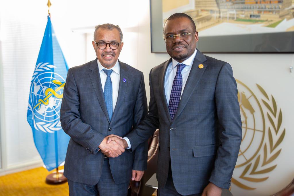 Very good discussion with my brother @JeanKaseya2 on the ongoing #PandemicAccord negotiations and the importance of such an instrument to keep Africa and the world safe. Thanked him for his support and close @WHO-@AfricaCDC collaboration.