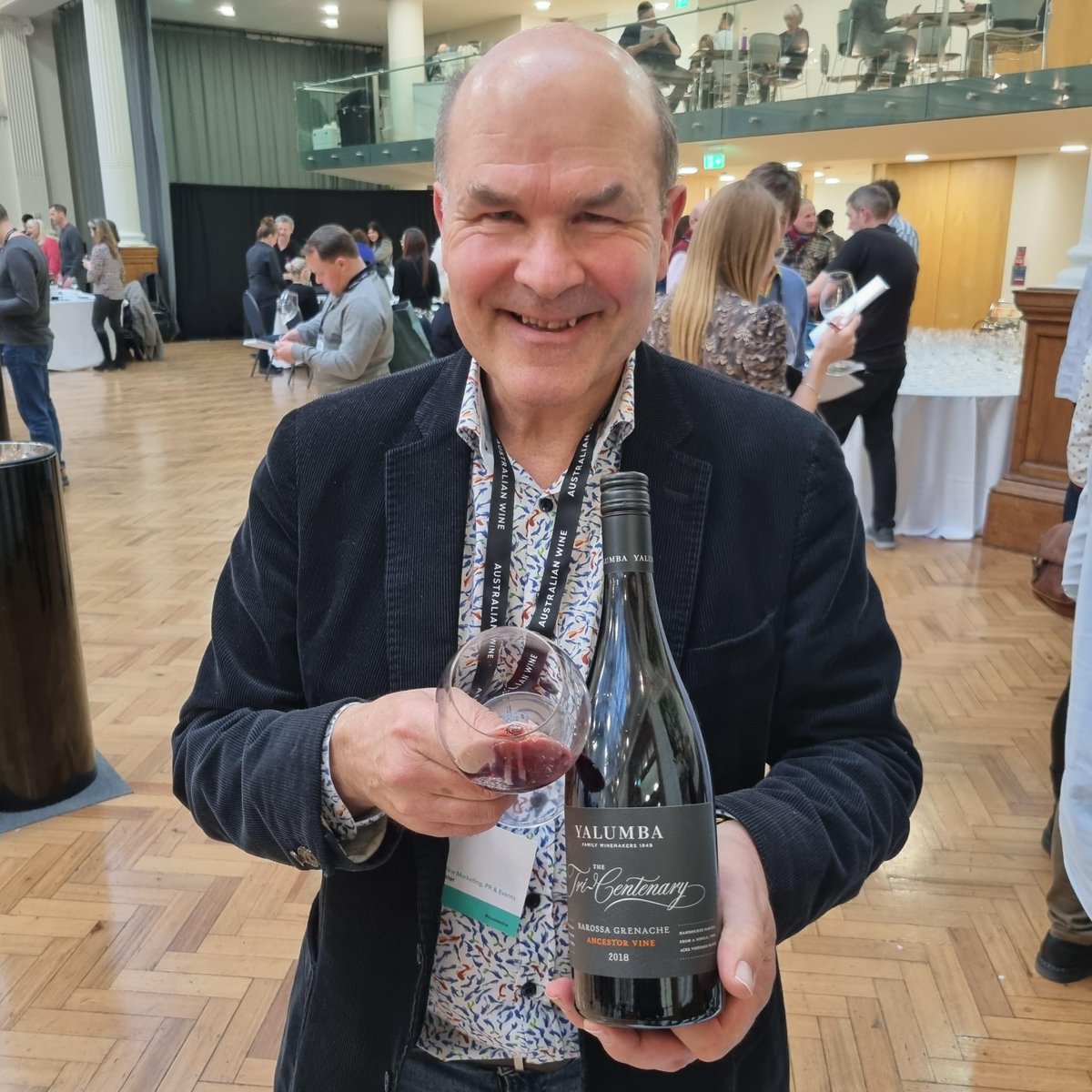 Fantastic, energetic and innovative Australia Trade Tasting #greatjob #aussiewine #ATTwine . There were so many exciting wines, including Yalumba's 'The Tri-Centenary' Barossa Valley Grenache 2018. Beautiful medium red, needs to be savoured. A great example of Aussie Grenache 👏