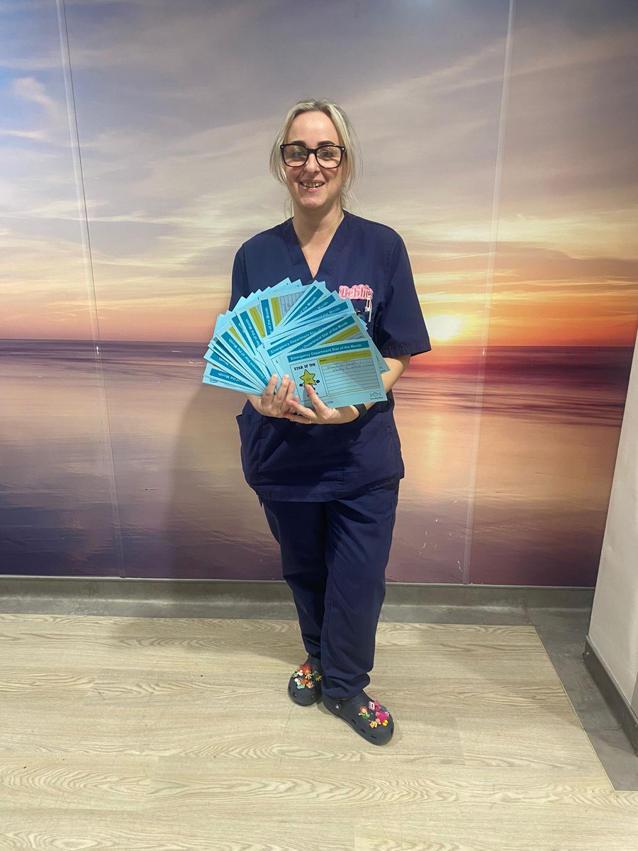 Victoria Squires (@mrssquidge21) on Twitter photo Our star of the decade ✨️ leaves ED today after 11 years. Our first ever paediatric nurse ... we now have a team because of her 💙💙 good luck debs Blackpool are lucky to have you ❤️ <a href="/ed_rli/">ED_RLI</a> <a href="/MelWoolfall/">Melanie Woolfall</a> <a href="/aaroncumminsNHS/">Aaron Cummins</a> Our star of the decade ✨️ leaves ED today after 11 years. Our first ever paediatric nurse ... we now have a team because of her 💙💙 good luck debs Blackpool are lucky to have you ❤️ <a href="/ed_rli/">ED_RLI</a> <a href="/MelWoolfall/">Melanie Woolfall</a> <a href="/aaroncumminsNHS/">Aaron Cummins</a>
