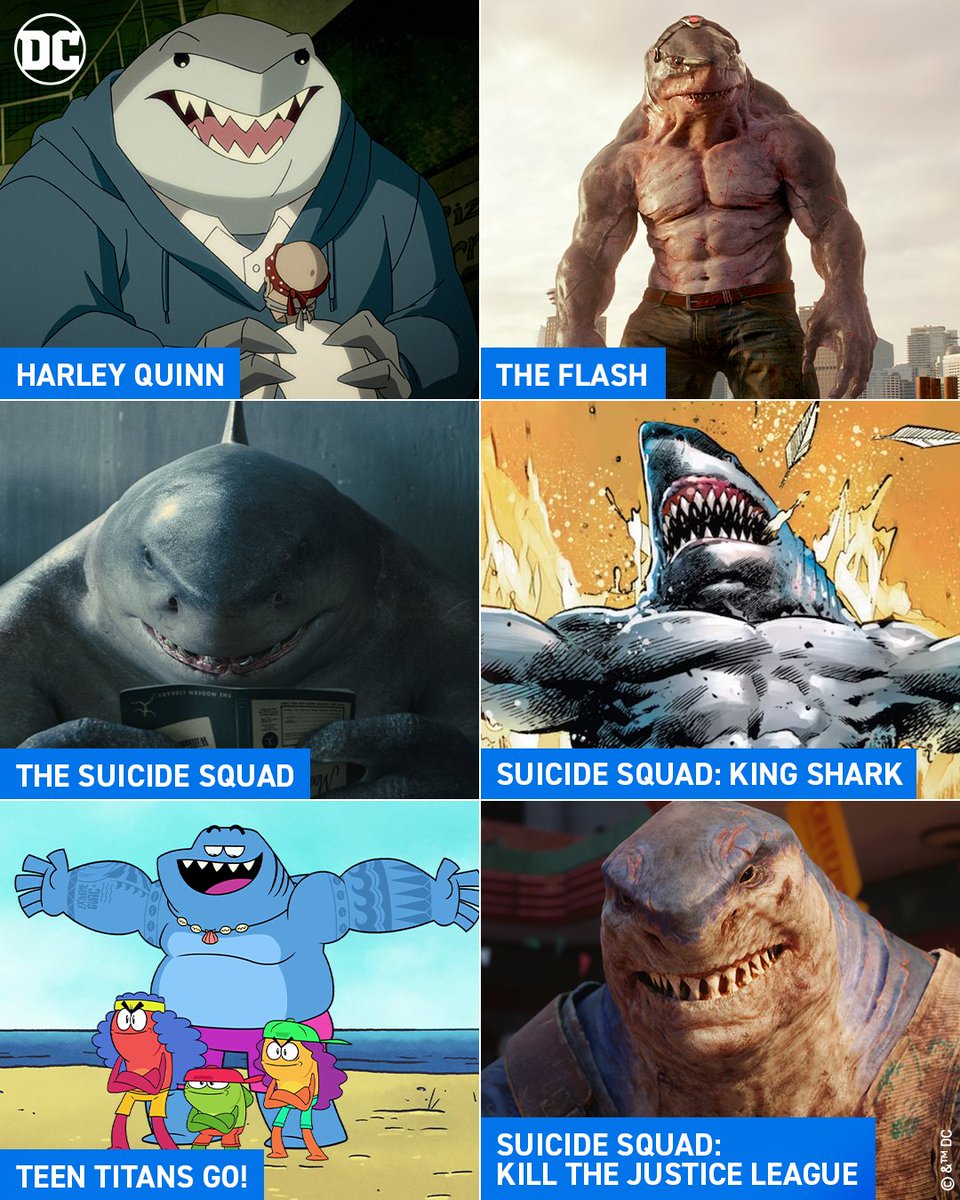 #KingShark is in the spotlight this February 🦈 

What’s your favourite appearance of this jaw-some Super Villain?