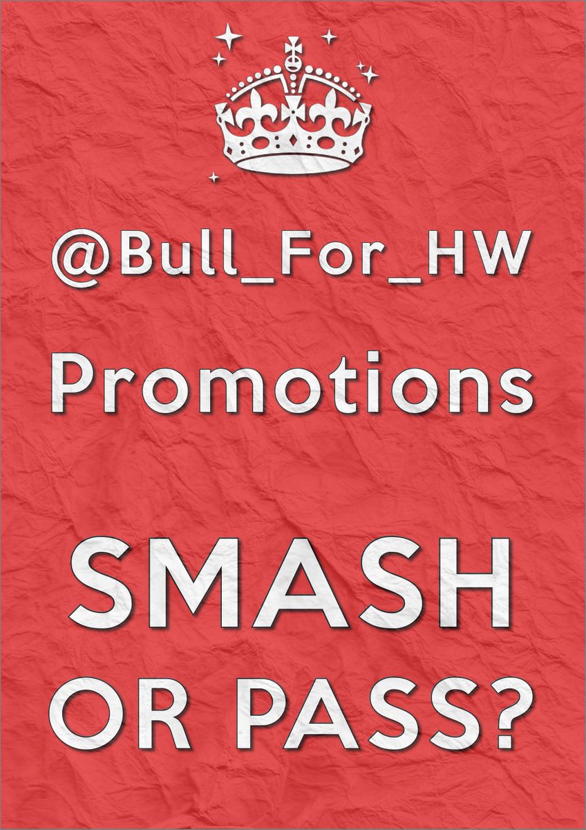 Bull_For_HW's tweet photo. {{Bull For HW Promotions Presents}}

🔥SMASH OR PASS🔥

All men and women are welcome to play this sexy challenge. Have fun 😈.

PLEASE REPOST IF YOU JOIN ❤️. https://t.co/nUclUBdHV0