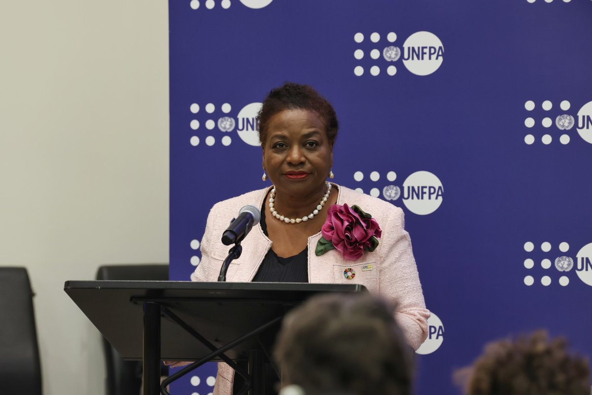 Women and girls with the least resources suffer most from problems not of their making. Wherever they may be, @UNFPA aims to stand by their side. My full remarks to the #UNFPAEB: unf.pa/seb #PartnersAtCore