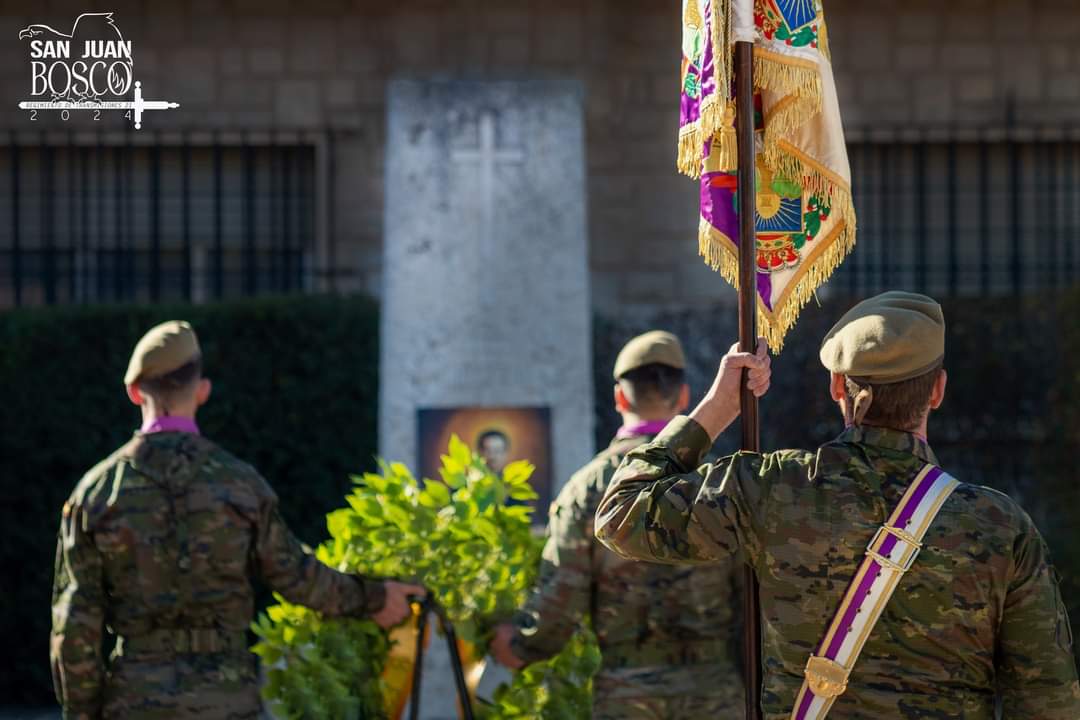 FUTER_ET's tweet photo. En el #RT-21 hemos celebrado el Santo Patrón de los Especialistas del #EjércitodeTierra, San Juan Bosco. Felicitamos a todos los especialistas que con constancia y resolución desarrollan una labor indispensable para alcanzar los objetivos marcados por la Unidad. #LealtadyValor https://t.co/zwvZuAeOe5