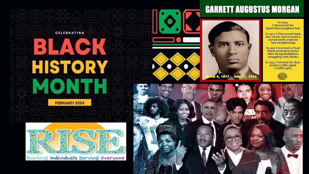 Celebrate Black History Month with Team Rise✊🏿Month long we will be highlighting black influential trailblazers. Highlighted today is 🌟Garrett Morgan 🌟who invented the three signal traffic light that ensures we all get to work safely everyday! #teamRISE_OHPA #bhm #lifeatatt