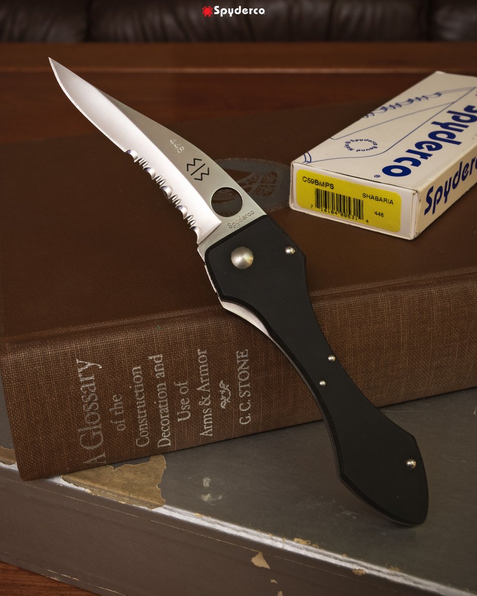 SpydercoKnives's tweet image. Designed by the late Eduard Bradichansky, the Spyderco Shabaria was inspired by the shibriya, a traditional ethnic knife of the Bedouins and other nomadic Middle Eastern people.

#TBT #SpydercoKnives #Shabaria