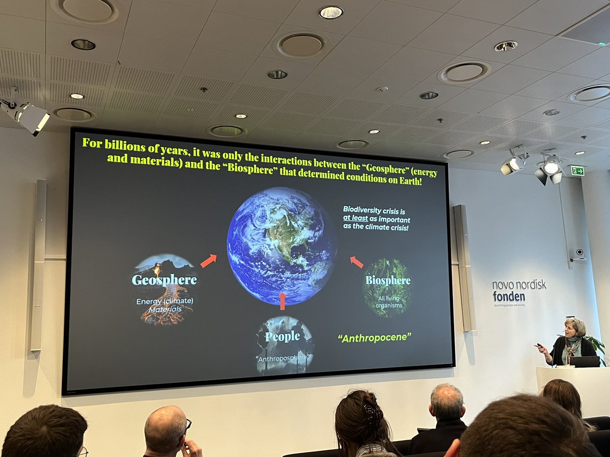 Interesting talks at @novonordiskfond by @KRichardsonC and Tim Benton on Planetary boundaries and agrifood system transformation. The message was clear: We have to change from sectorial to systems view asap. @NATsdu