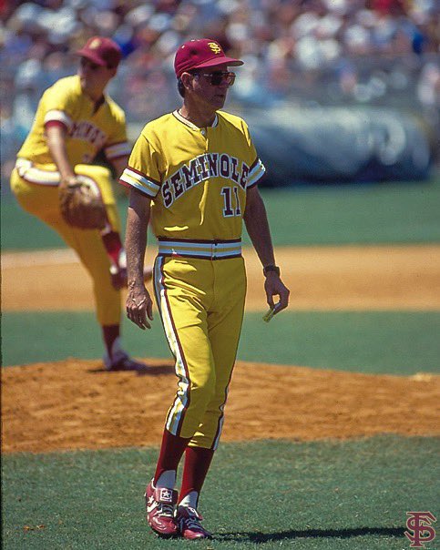 SECbaseball's tweet photo. RIP to one of college baseball’s icons. https://t.co/AA09vyWx5o