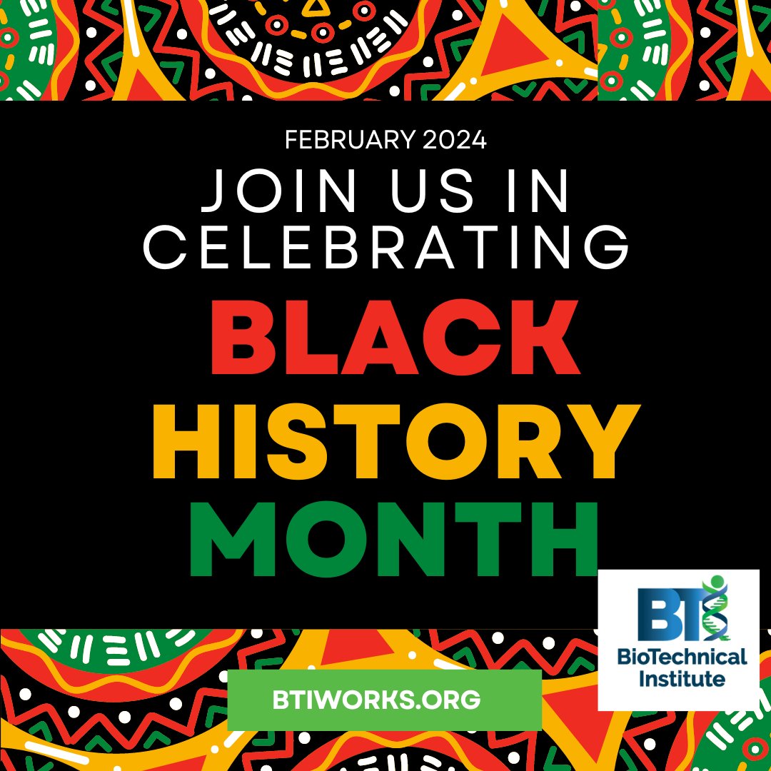 Join with us as we celebrate #BlackHistoryMonth2024 and all the heroes who paved the way. #STEMeducation #biotechnology ##BlackScientists #STEMM