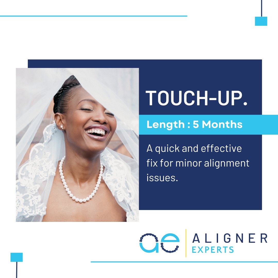 Big events coming up this summer?

Touch-up your smile at Aligner Experts in just 5 months!

Align with us at thealignerexperts.com/schedule-a-con… 
#ClearAligners #FixYourSmile #Chicago