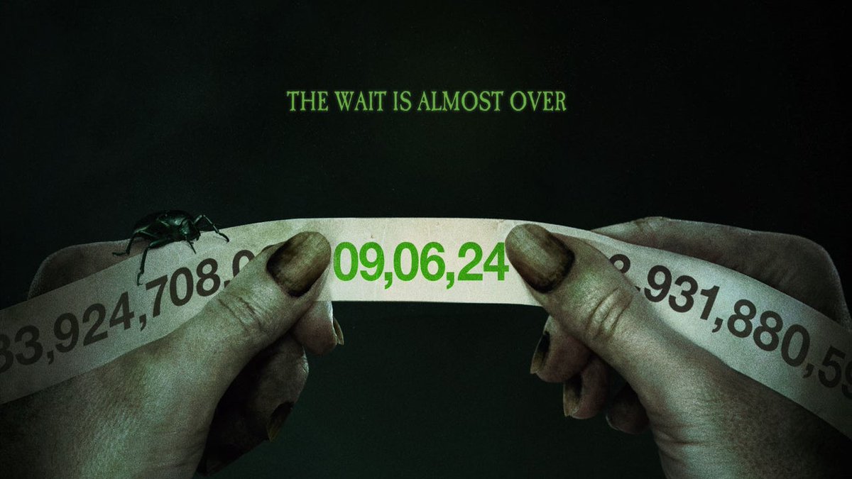 The Beetlejuice sequel has unveiled its first poster, as well as a pretty clever official title: Beetlejuice Beetlejuice. bit.ly/3Or4Rct