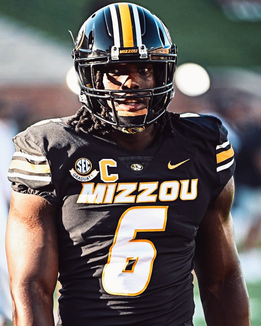 Missouri EDGE Darius Robinson last season: 🐯 83.1 PFF Grade 🐯 9.0 Sacks 🐯 42 QB Pressures 🐯 81.4 Run Defense Grade