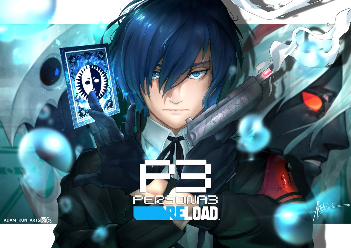 Happy Persona 3 Reload Release Day! 🎉 Here is a special piece I worked on to celebrate! #P3R #ペルソナ #atlusfaithful