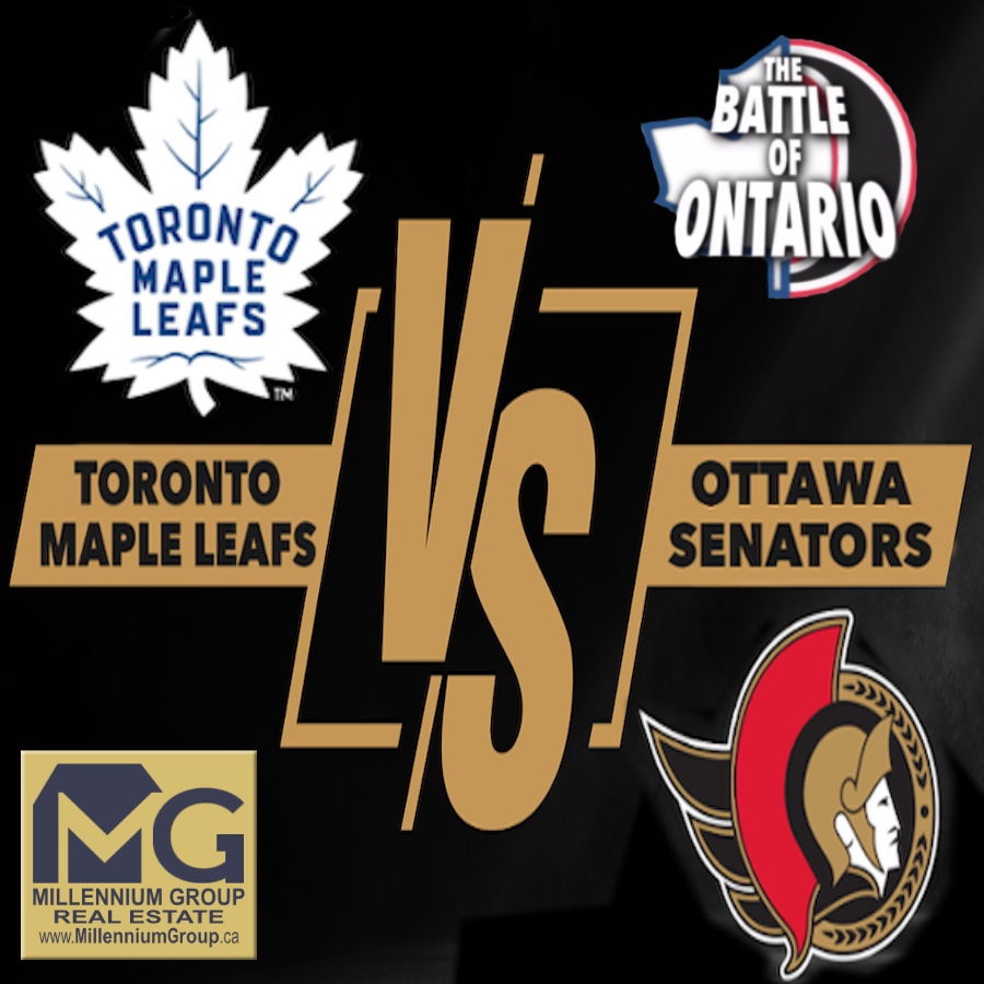 Battle of Ontario tonight as the Leafs take on the Senators in Ottawa! Puck drops 7 PM🏒

#HNIC #LeafsVsSenators #TorontoVsOttawa #GoLeafsGo #KendraCutroneBroker #TonyCutroneRealtor #MillenniumGroupRealEstate #MillenniumGroup #FREEHomeEvaluation #FREEHomeStaging #FixAndFlipExpert