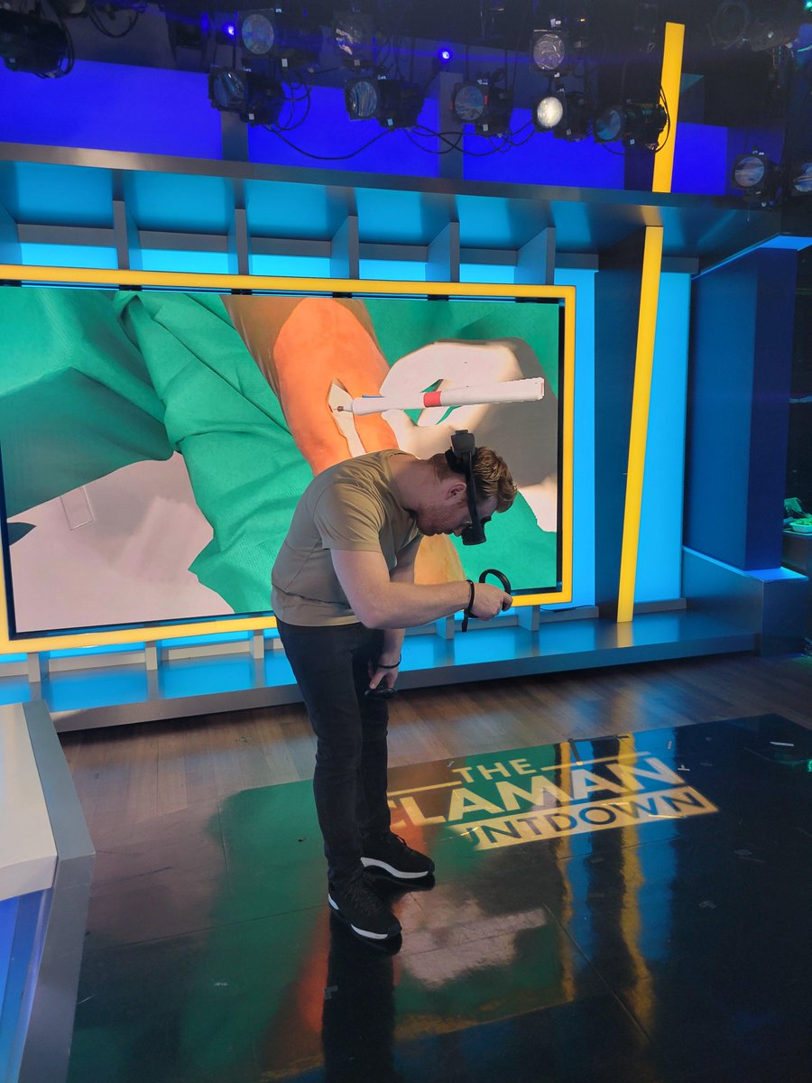 Tune in tomorrow as we take the spotlight on <a href="/FoxBusiness/">FOX Business</a>, The Claman Countdown. Join us for an insightful discussion on our impactful collaborations with <a href="/ORamaVR/">ORamaVR</a> and FLAIM Systems. #healthcare #firefighting #HTCVIVE #FoxBusiness #Innovation #VRTechnology <a href="/Brand0nConnelly/">Brandon Connelly</a>