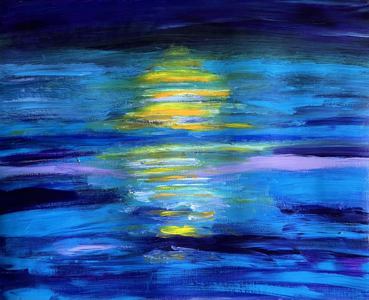 InkyplotsArt's tweet photo. New Painting.
Ocean Blues. 
20x16 inches on canvas paper.
£240.
Unframed.
Acrylics.
Available to buy.
Based on a festive trip to Culdaff Blue Flag Beach, County Donegal.
🎨🇮🇪
#ireland #Donegal #1stFebruary https://t.co/RptPXsHpkt
