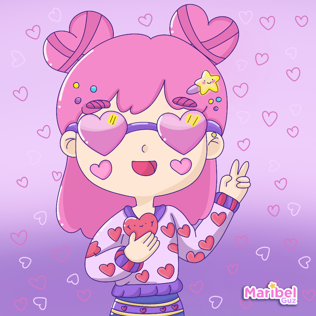 ❤️"¡El amor está en el aire! 😍Febrero, uno de mis meses favoritos, donde todo se llena de corazones y se respira amor, alegría y muchos detalles especiales. ✨✨
#SanValentín #Amor #FebreroRomántico"
#ilustration #procreateart #procreate #kawaii #cute #dibujostiernos