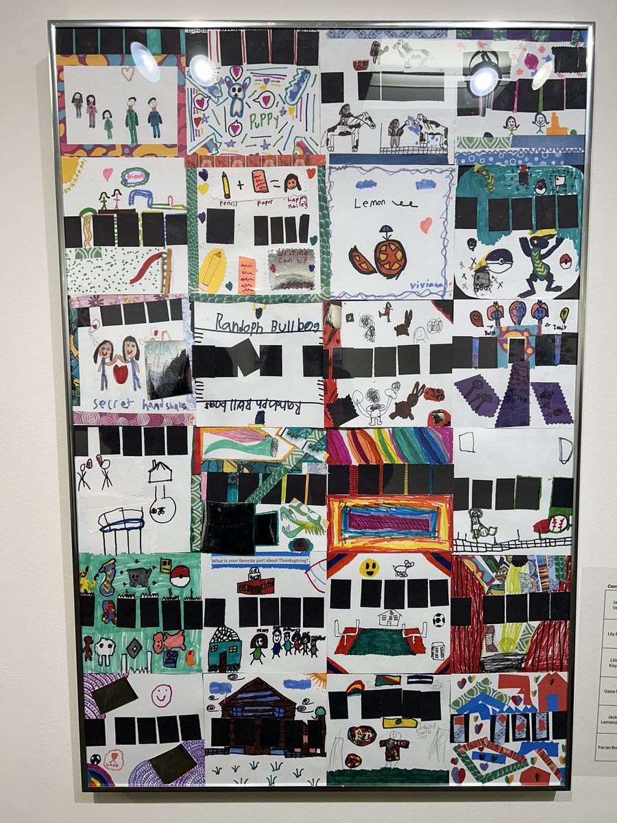 What a great night celebrating our 3rd graders and the Randolph Transition House. Together they took part in the #CloseTheGap art initiative and made some beautiful artwork. Great job, everyone!