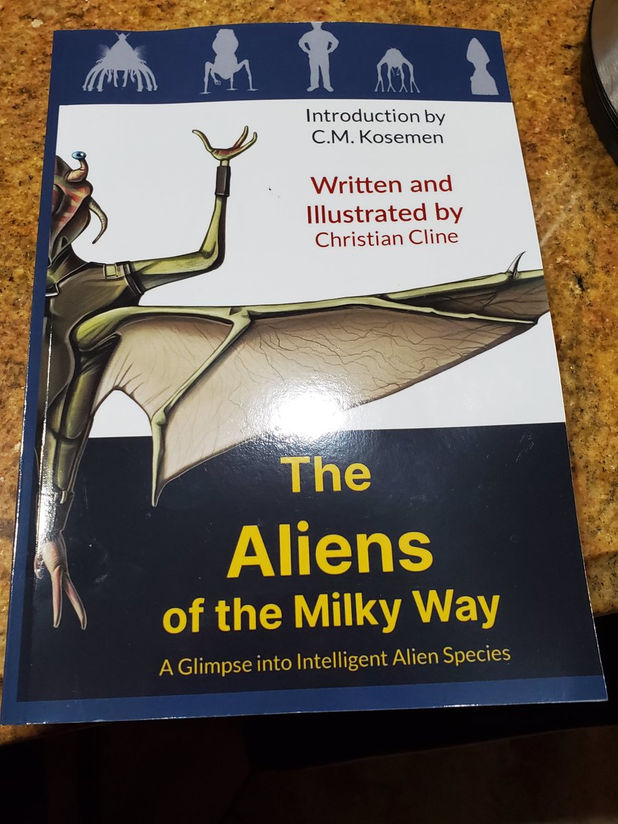 @ChrCline I just got your latest book today :D! #aliensofthemilkyway