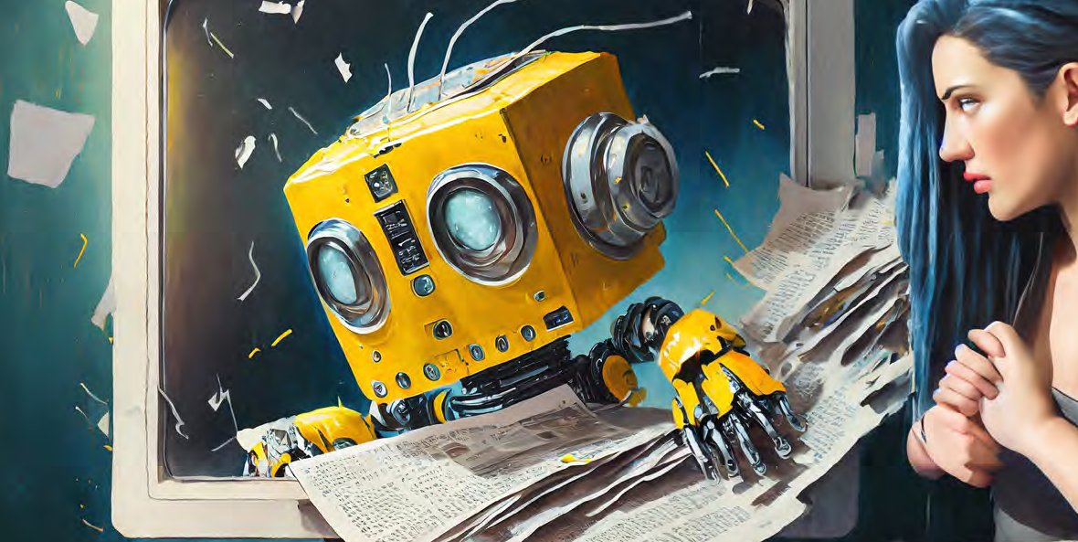 cmt_UTS's tweet photo. How is generative AI going to impact journalism in Australia? We spoke to newsrooms including the ABC, Sydney Morning Herald, Guardian Australia, the Daily Mail, SBS, Southern Cross Austereo, the Newcastle Herald and Australian Community Media, to find out
https://t.co/wOECrQzszL https://t.co/GT38LVfMwt