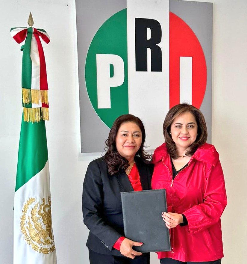 AnaLiliaHerrera's tweet photo. ¡Bienvenida, @Martha_AngonPaz al equipo del @PRI_EDOMEX como subsecretaria de elecciones! 
Estoy segura de que tu experiencia y compromiso fortalecerán nuestras estrategias para garantizar procesos electorales justos y transparentes. 

¡Vamos por el éxito el 2 de junio! 👊🏼🔴 https://t.co/R10L3ZkcAm