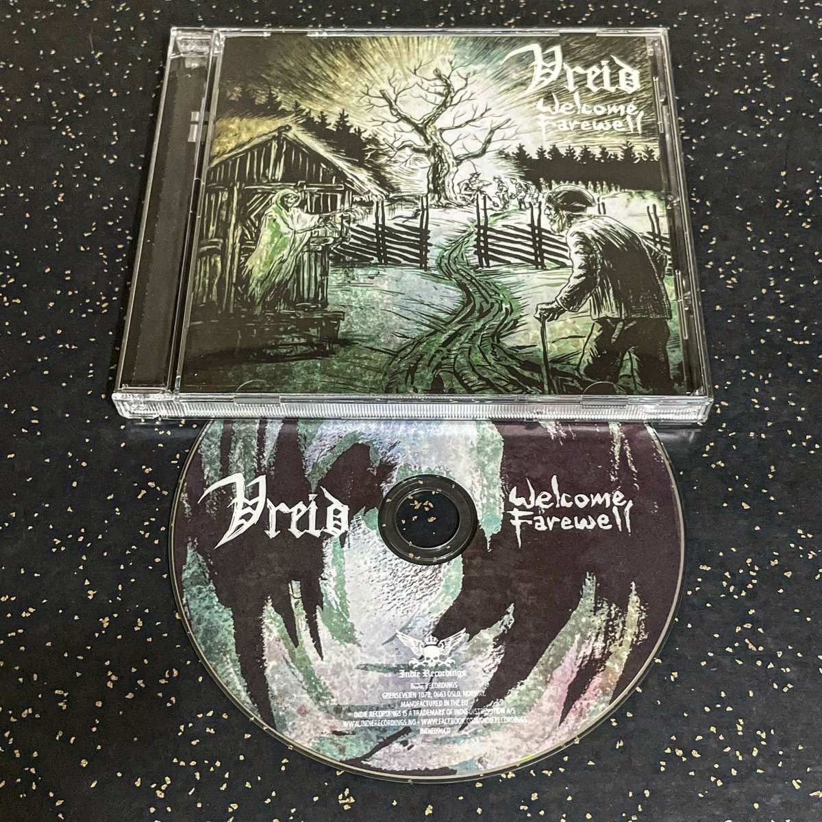 TheTrueAsgard's tweet photo. New arrival:
Vreid @vreidofficial "Sólverv" (with a bonus patch), "Welcome Farewell", and "I Krig" CDs.
From Indie Recordings' Bandcamp.
More to come in the future. 🇳🇴
#Vreid #Sólverv #WelcomeFarewell #IKrig #CD #Patch https://t.co/aG3JMw1RQk