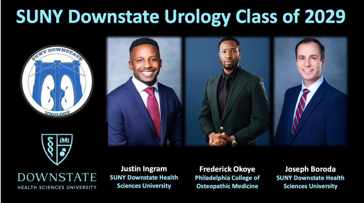 Welcome to the @downstateuro fam!! We are incredibly excited to have these rockstars ⭐️✨join the team! Looking forward to a great 5 years ahead! #UroMatch2024