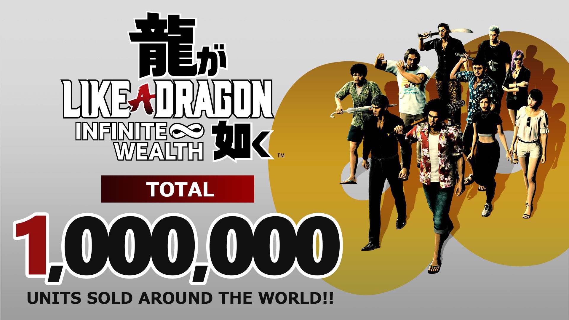 Genki✨ on X: Like a Dragon Infinite Wealth is called Like A Dragon 8 in  Japan!   / X