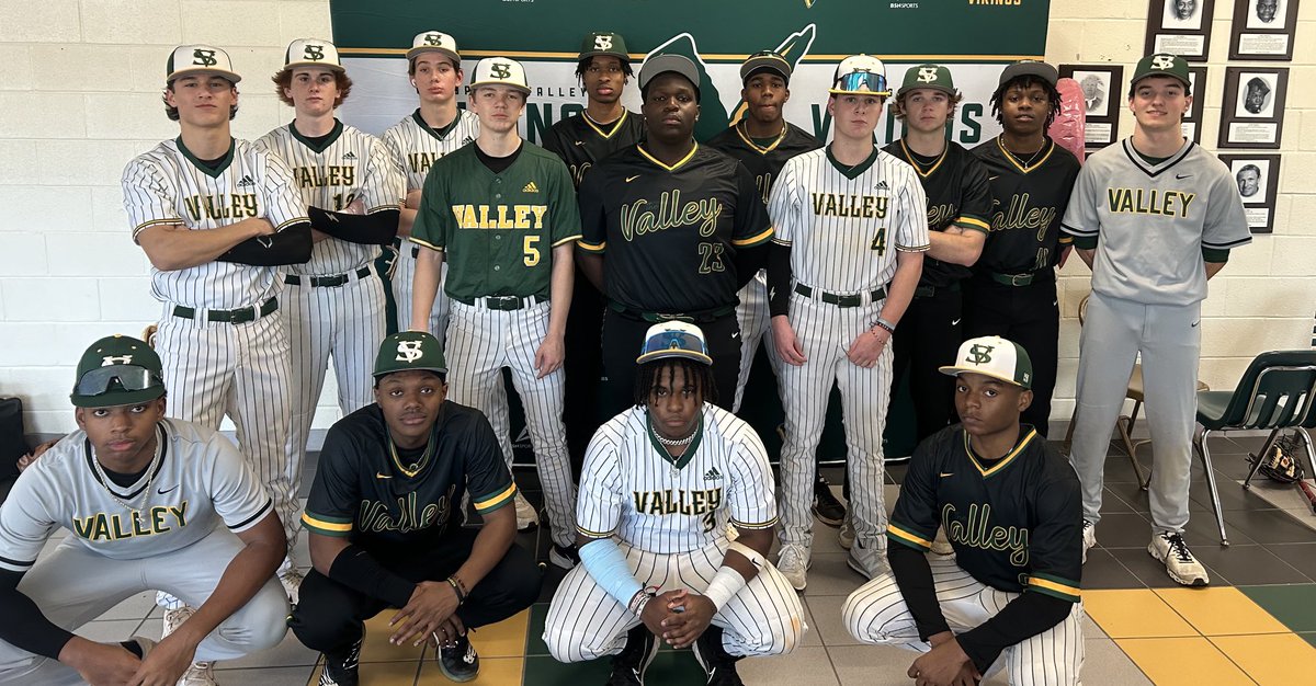 Your 2024 Spring Valley Vikings Varsity Baseball team ahead of their Media day photo shoot.  Super excited for this group to take the field!