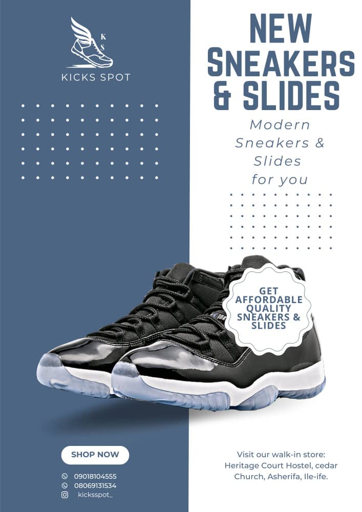 kicksspot_'s tweet photo. Visit our walk-in store at Ile-Ife or send a dm to place your order https://t.co/yRf2qM2nLD