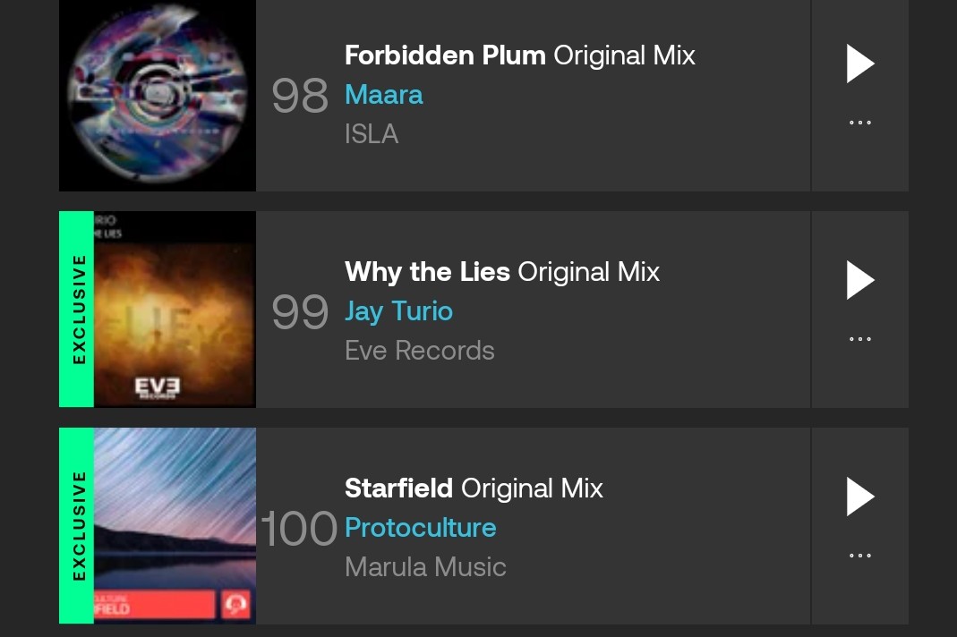JayTurio's tweet photo. "Why The Lies" is still a Beatport exclusive and entered the Trance (Raw/Deep/Hypnotic) category top 100 !
Thanks for supporting! https://t.co/8Td9azYucP