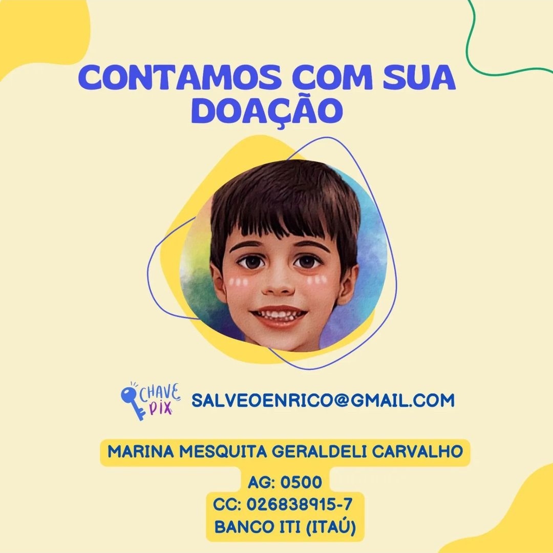 tana_eric's tweet photo. @neymarjr @neymarjr   ajuda na campanha #salveoenrico

https://t.co/RtqMVE2DiV https://t.co/ejthKajaZc