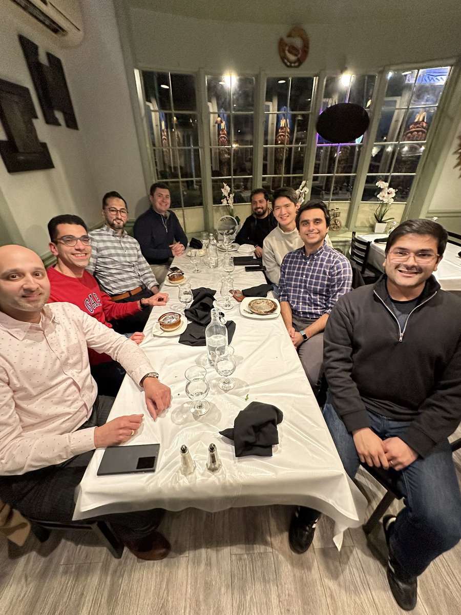 UPMC Harrisburg CV Fellowship (@upmchhcvfellow) on Twitter photo We love spending time together outside of work. One of our favourite things to do is to try out new restaurants during our monthly dinners with our APD <a href="/alexbgcvd/">Alex Garton</a> and PD <a href="/atizaz/">Annyong</a>
<a href="/FhdSalam/">Mohammad Fahad Salam</a> <a href="/AakashRSheth/">Aakash R Sheth, MD</a> @vivekvermamd <a href="/a_h_ghoneem/">Ahmed Ghoneem, MD MSc</a> <a href="/ASaeyeldinMD/">Ayman Saeyeldin</a> We love spending time together outside of work. One of our favourite things to do is to try out new restaurants during our monthly dinners with our APD <a href="/alexbgcvd/">Alex Garton</a> and PD <a href="/atizaz/">Annyong</a>
<a href="/FhdSalam/">Mohammad Fahad Salam</a> <a href="/AakashRSheth/">Aakash R Sheth, MD</a> @vivekvermamd <a href="/a_h_ghoneem/">Ahmed Ghoneem, MD MSc</a> <a href="/ASaeyeldinMD/">Ayman Saeyeldin</a>